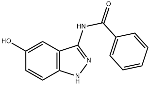 Benzamide, N-(5-hydroxy-1H-indazol-3-yl)- (9CI) Structure