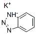 1-ポタシオ-1H-ベンゾトリアゾール 化学構造式