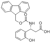 FMOC-(R)-3-氨基-3 -(2 - 羟苯基)丙酸, 511272-34-7, 结构式