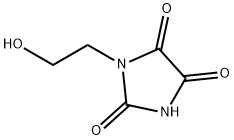 Imidazolidinetrione, (2-hydroxyethyl)- (9CI) Struktur
