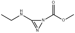 1H-Diazirine-1-carboxylicacid,3-(ethylamino)-,methylester(9CI) Structure