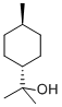 TRANS-2-(4-METHYLCYCLOHEXYL)ISOPROPANOL Struktur