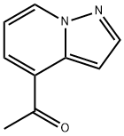 Ethanone, 1-pyrazolo[1,5-a]pyridin-4-yl- (9CI) 结构式