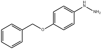 4-苄氧基苯肼 结构式