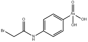 N-(bromoacetyl)-4-arsanilic acid Struktur