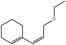 1-[(Z)-3-Ethoxy-1-propenyl]-1-cyclohexene Struktur