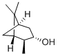 rac-(1α*,5α*)-2β*,6,6-トリメチルビシクロ[3.1.1]ヘプタン-3α*-オール 化学構造式