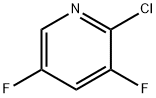 Pyridine, 2-chloro-3,5-difluoro- (9CI) Structure
