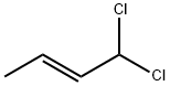 (E)-1,1-ジクロロ-2-ブテン 化学構造式