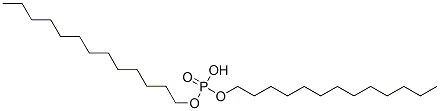 bis(tridecan-1-yl) hydrogen phosphate Structure