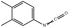 3,4-ジメチルフェニルイソシアナート 化学構造式
