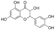 2-(3,4-Dihydroxyphenyl)-3,5,7-trihydroxy-2H-1-benzopyran-4(3H)-one Structure