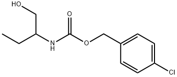 ETHYL-1-(HYDROXYMETHYL)PROPYLCARBAMATE 结构式