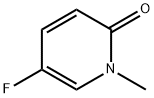 5-FLUORO-N-METHYL-2-PYRIDINONE 化学構造式