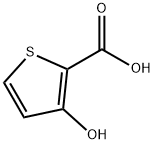 3-ヒドロキシ-2-チオフェンカルボン酸 化学構造式