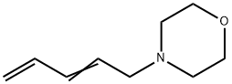 Morpholine,  4-(2,4-pentadienyl)-  (9CI) Structure