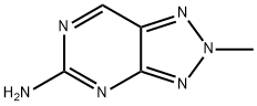 2H-1,2,3-Triazolo[4,5-d]pyrimidin-5-amine, 2-methyl- (9CI) Structure
