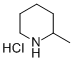 S-2-甲基哌啶盐酸盐, 5119-88-0, 结构式
