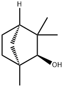 (1S,2S,4R)-1,3,3-トリメチルビシクロ[2.2.1]ヘプタン-2-オール 化学構造式
