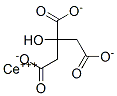 cerium(3+) 2-hydroxypropane-1,2,3-tricarboxylate  Struktur