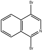 1,4-DIBROMOISOQUINOLINE Struktur