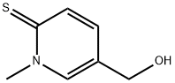 2(1H)-Pyridinethione,  5-(hydroxymethyl)-1-methyl- 结构式