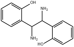 2,2'-(1,2-二氨基乙烷-1,2-二基)二苯酚 结构式