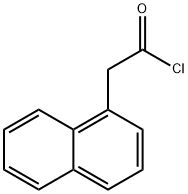 塩化2-(1-ナフチル)エタノイル 化学構造式