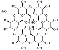 ALPHA-CYCLODEXTRIN HYDRATE Structure