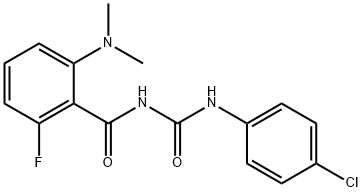 克兰氟脲,51213-99-1,结构式