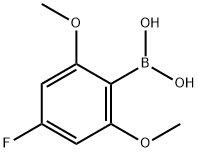 2,6-二甲氧基-4-氟苯硼酸, 512186-38-8, 结构式