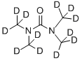 N,N,N',N'-テトラ(2H3)メチル尿素 化学構造式