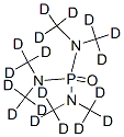 HEXAMETHYLPHOSPHORIC TRIAMIDE-D18 Struktur