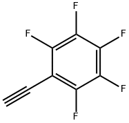 ペンタフルオロフェニルアセチレン 化学構造式