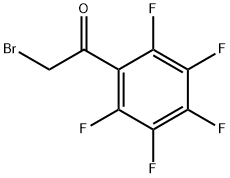 PENTAFLUOROPHENACYL BROMIDE Structure