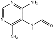 4,6-DIAMINO-5-(FORMYLAMINO)-PYRIMIDINE Structure