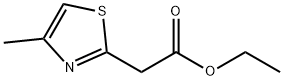 4-甲基噻唑-2-乙酸乙酯, 51221-43-3, 结构式