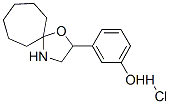 3-(1-oxa-4-azaspiro[4.6]undec-2-yl)phenol hydrochloride Structure