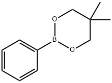 5,5-ジメチル-2-フェニル-1,3,2-ジオキサボリナン 化学構造式