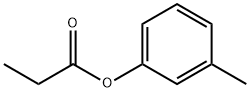 Propionic acid 3-methylphenyl ester Struktur