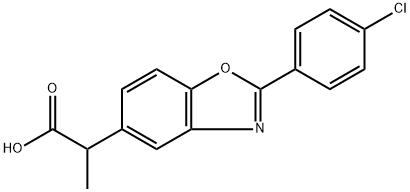 氧苯恶唑丙酸, 51234-28-7, 结构式