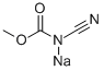 シアノカルバミン酸メチル・ナトリウム 化学構造式