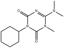 环嗪酮,51235-04-2,结构式