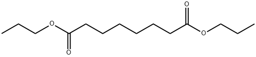 Hexane-1,6-dicarboxylic acid dipropyl ester 结构式