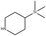 Piperidine, 4-(trimethylsilyl)- (9CI) 结构式