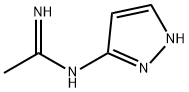 N-(1,2-二氢-3H-吡唑-3-亚丙基)乙脒 结构式