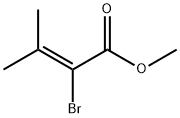 2-BroMo-3-Methylbutenoic Acid Methyl Ester Structure