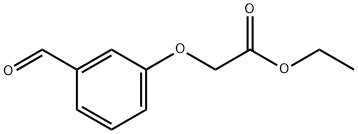 3-甲酰基苯氧基乙酸乙酯, 51264-68-7, 结构式
