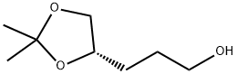 3-[(4S)-2,2-DIMETHYL-1,3-DIOXOLAN-4-YL]-PROPANOL Struktur