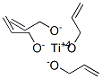 titanium(4+) 2-propenolate Struktur